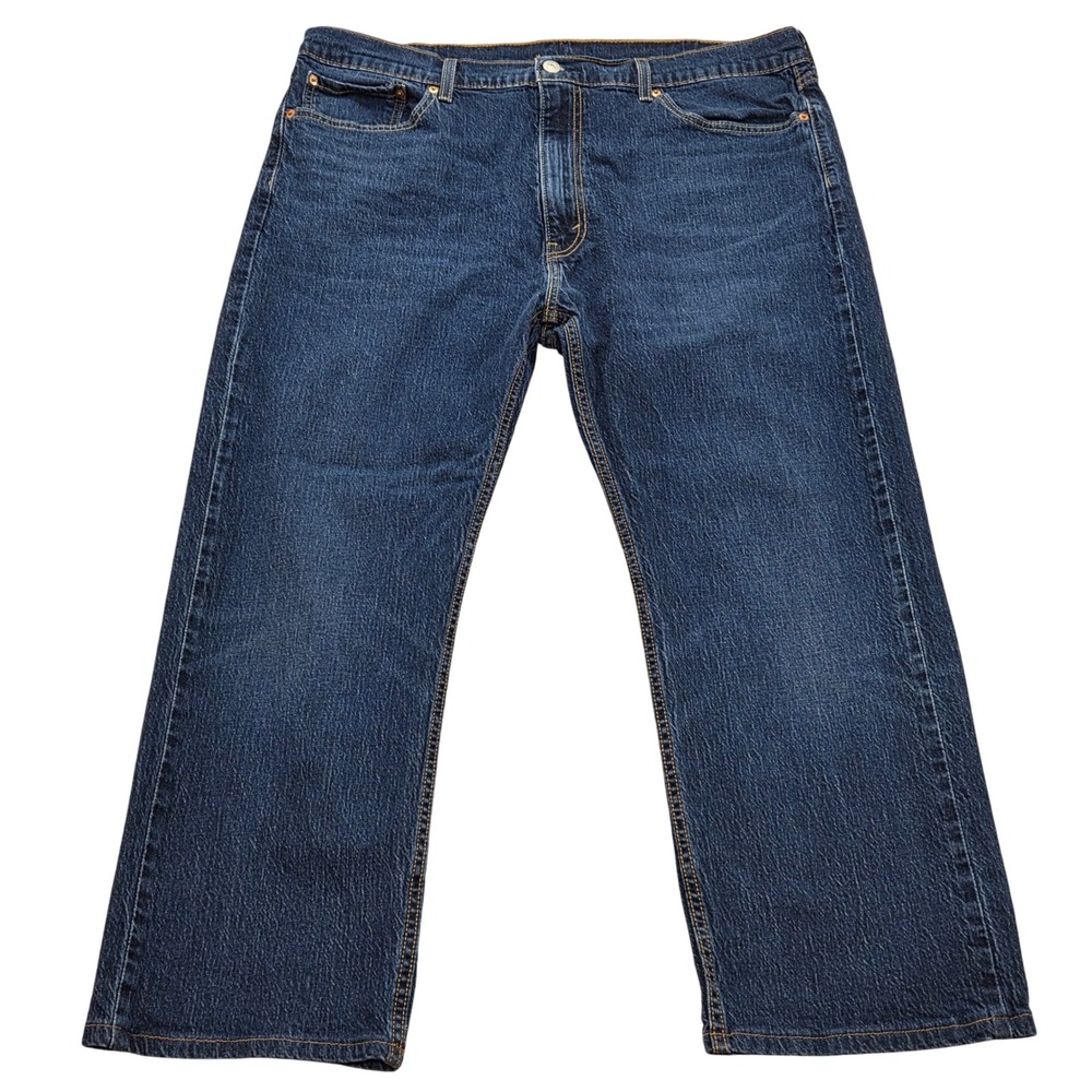 Levi's 505 Regular Fit Jeans Mens W40 L30 Blue Denim‎ Pants